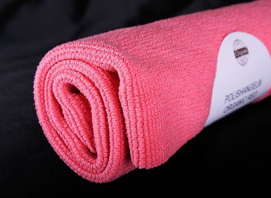 POLISHANGEL ORGANIC RED | Microvezeldoek voor polijst- en detailwerk