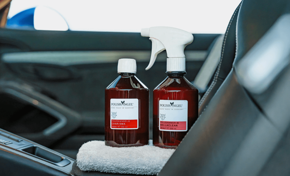 Polishangel Charisma en Bellaclean leerreiniger leerconditioner